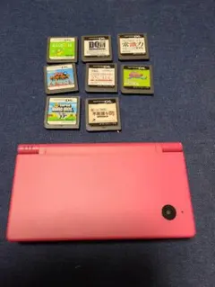 ピンク ニンテンドーDSi ゲームセット