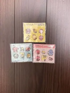 うさ探偵トマントオリジナル描き下ろし ぷっくりシール 3種セット
