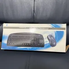 ワイヤレスデスクトップキーボードとマウスセット