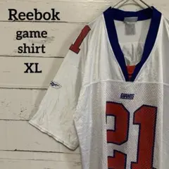 リーボック GIANTS NFL ゲームシャツ アメフトチームロゴ 背番号21
