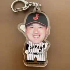 ⭐️侍ジャパン☆シークレット☆デカフェイスアクリルキーホルダー☆10 岸田行倫捕手