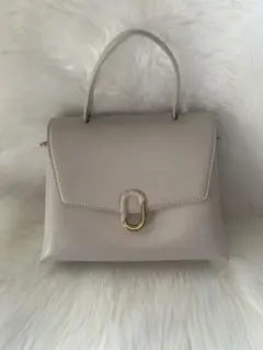 CHARLES & KEITH ハンドバッグ ホワイト