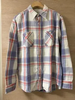 visvim チェック ネルシャツ 長袖