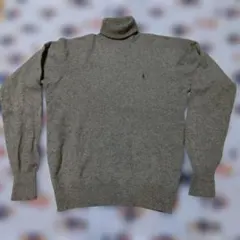 Polo by Ralph Lauren グレー タートルネック M