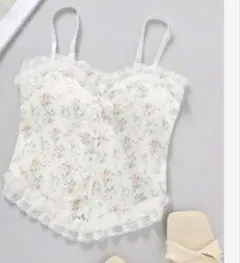 SHEIN 小花柄 キャミソール FREE SIZE