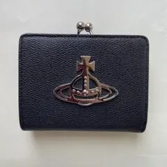 廃盤品✨Vivienne Westwood がま口 二つ折り財布 オーブ 黒 - メルカリ