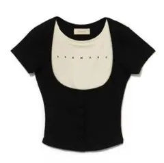 andmary Mary logo tops black