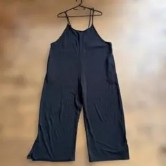 COMME CA ISM ブラック サロペット サイズ11