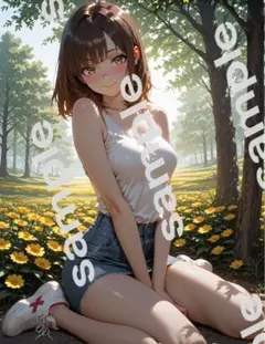 アートポスター ★オリジナル★A４アニメファンアート A4 ポスター イラスト
