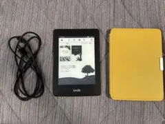 Kindle (第5世代) ブラック ★充電ケーブル、純正カバー付き★