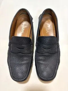 PRADA ドライビングシューズ ネイビー size8