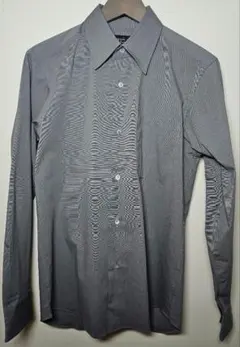 新品 未使用 アニエス べー 無地 長袖シャツ グレー S