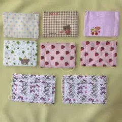 可愛いデザインマスクセット　KIDSガーゼマスク