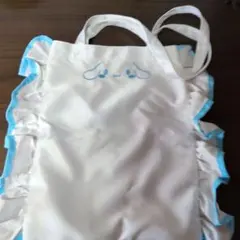 シナモロール フリル付きトートバッグ