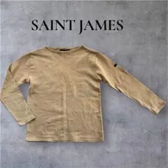 SAINT JAMES セントジェームス ウェッソン 無地 ベージュ (XS)
