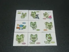 ニャオハ　９枚セット　ポケモン　デコキャラシール　第一パン