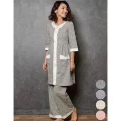 スウィート・マミー　マタニティパジャマ　上下セット（L）