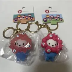 関西万博　サンリオミャクミャク　立体マスコットキーホルダー　ポチャッコ 2点