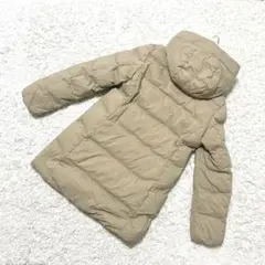 ダウン90％フェザー10％ 軽量【ユニクロ】シームレスダウンショートコート