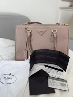 期間限定値下！PRADA プラダ ガレリア サフィアーノ ハンドバッグ