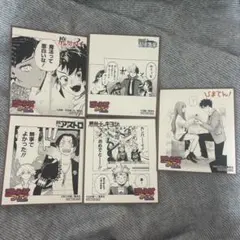 ジャンプフェアinアニメイト2025 ミニ色紙 5枚セット