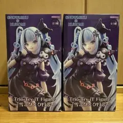 未開封品】初音ミク 雪ミク×クロミ 桜ミク AMP＋フィギュアセット