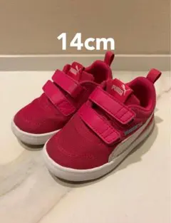 【PUMA(プーマ)】キッズスニーカー 14cm ピンクのサムネイル