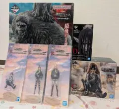 プライズフィギュアまとめ売り、ブリーチ　更木剣八、呪術廻戦 七海建人、範馬勇次郎 プライズフィギュアまとめ売り、ブリーチ 更木剣八、呪術廻戦 七海建人