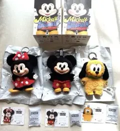 正規品 ミッキーファミリー POPMART ミッキー　ミニー　プルート