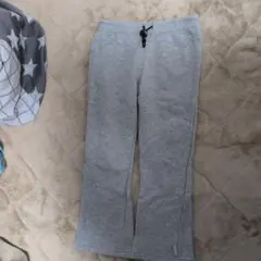 XGS グレー ロングパンツ ドローストリング付き