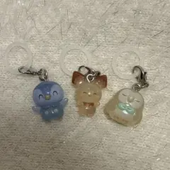 ポケモン　ポケピース　めじるしアクセサリー　ピチュー　ポッチャマ　モクロー