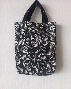 NUMBER (N)INE☆2001SS TIME期☆スカル☆トートバッグ☆美品のサムネイル