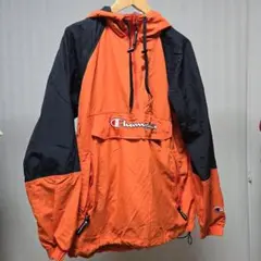 Champion チャンピオン　ナイロンタフタ 撥水 アノラック パーカ－　S