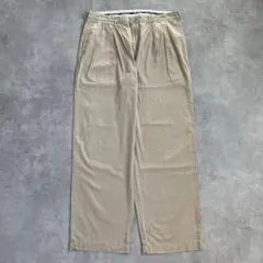 ポロゴルフ ラルフローレン W36 スラックス 古着 ボトム タック 21556