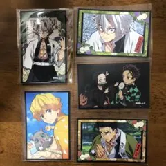 鬼滅の刃☆デコステッカー☆5枚