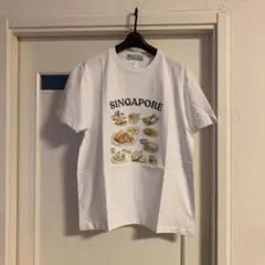 新品　未使用　シンガポール　Tシャツ　白　M 半袖　Tropical Tee