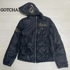 ガッチャ　GOTCHA 中綿ジャケット　ブルゾン　ジャンパー　フード　ブラック