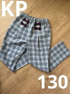 KP 130サイズ チェック柄パンツ