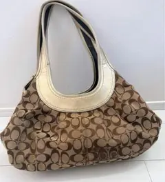 COACH コーチ ショルダーバッグ ハーフムーン ミニシグネチャー 6618 COACH コーチ ショルダーバッグ ハーフムーン ミニシグネチャー 6618