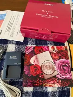 【極美品】　希少　Canon IXY 600F ピンク サマンサタバサコラボ 極美品】 希少 Canon IXY 600F ピンク サマンサタバサコラボ