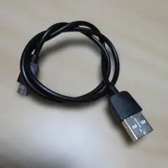 USB-A Micro USBケーブル ブラック マイクロ UDB-B 30cm