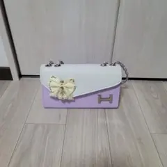 バッグ　リボンバッグ　ハンドバッグ　ゆめかわ