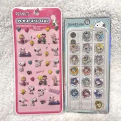 スヌーピー おはじきシール ぷくぷくシール 正規品