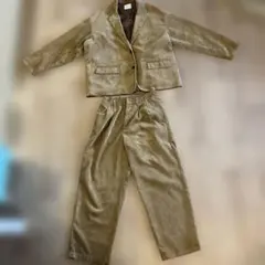 FREAK‘S STORE コーデュロイ ベージュ セットアップ　メンズSサイズ