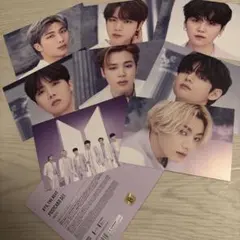 【値下げ】BTS , THE BEST ポストカードセット8枚（PURPLE）