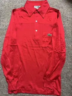 シュミーズラコステ LACOSTE デッドストック M 40 長袖 ポロシャツ