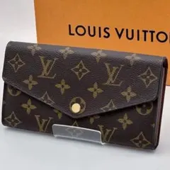 美品 ルイヴィトン　ポルトフォイユ サラ　 新型　モノグラム　長財布 正規品