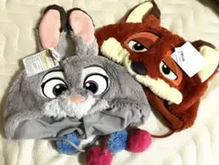 新品未使用⭐︎ファンキャップセット ズートピア ニック・ジュディー