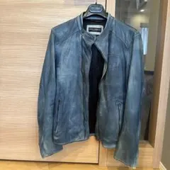 DOLCE & GABBANA レザーライダース 44