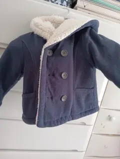 ネイビー フリースジャケット 80